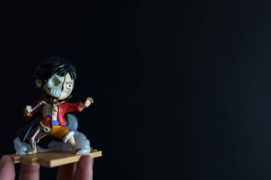 Bangkok, Tayland - 18 Ağustos 2025: Luffy 'nin gizemli kutusu, güçlü Jaxx Yumurta Yayı markası.