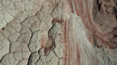 Bantlı kumtaşı dalgaları ve kalçaları, Beyaz Cep Arizona