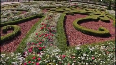 Versay 'ın güzel bahçeleri - Paris, Fransa