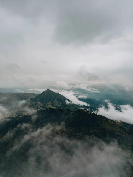 Fond Abstrait Volcan Montagnes Java Indonésie — Photo
