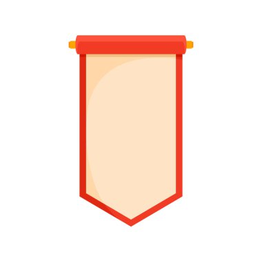 Çin antika parşömeni. Doğu Asya parşömen kağıdı, Japon kültür karikatürü vektör çizimi