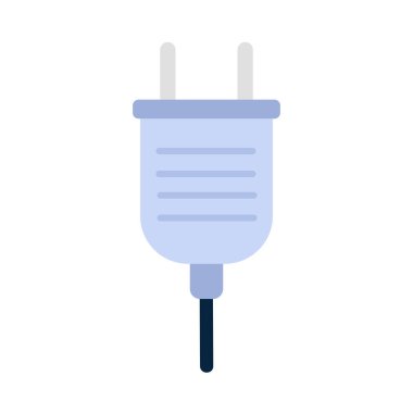 Elektrik prizi cihazı. Elektrikçi aletleri ve elektrikçi düz vektör illüstrasyonunu sağlıyor