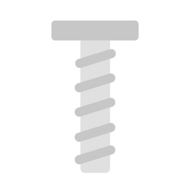 Elektrik vidası. Elektrikçi aletleri ve elektrikçi düz vektör illüstrasyonunu sağlıyor