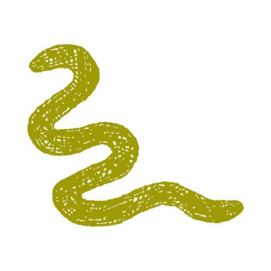 Beyaz izole edilmiş arkaplan vektörü illüstrasyonunda desenli çizgileri olan organik soyut karalama