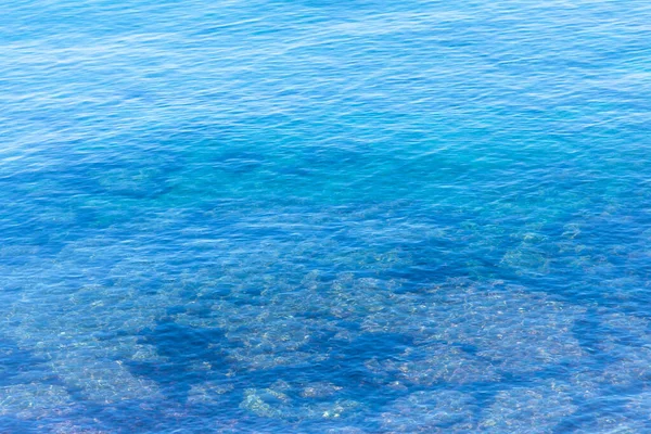 Transparent Rippled Ocean Water Surface Texture Background — Stock Photo, Image