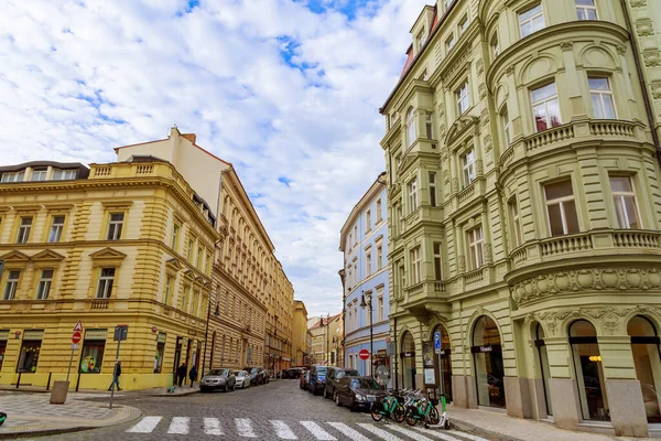 stock image 11 November 2022 Prague, Czech Republic. Citys rich history is reflected in its well-preserved buildings and monuments.