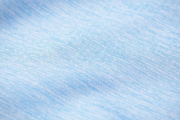 Niebieski Materiał Sportowy Tło Odzież Sportowa Tkanina — Zdjęcie stockowe