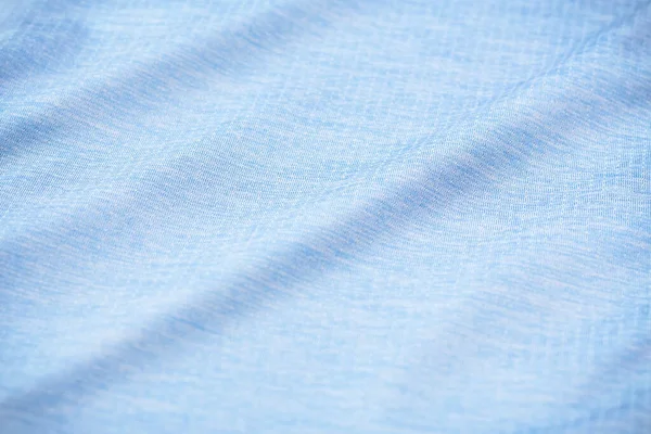 ブルースポーツ生地の質感の背景 スポーツウェアの布 — ストック写真