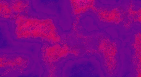 abstract digital drawing with oval spots of purple color on a blurred background