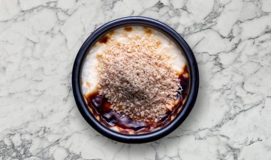 mermer desen arkaplan, üst görünüm 