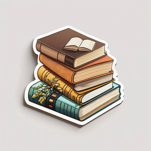 Book sticker Vectors & Illustrations for Free Download