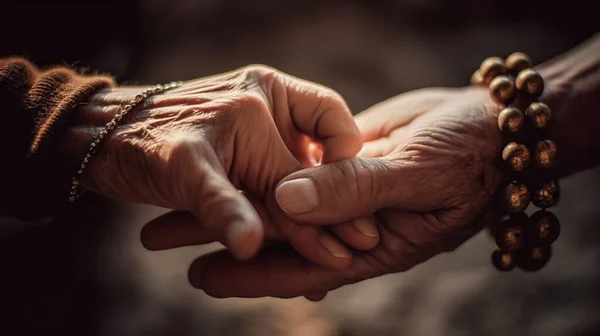 empathy and compassion with people holding hands for hope