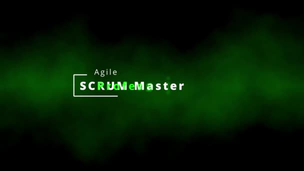Professional Agile Development Word Cloud Agility Terms Tag Cloud Scrum — Video