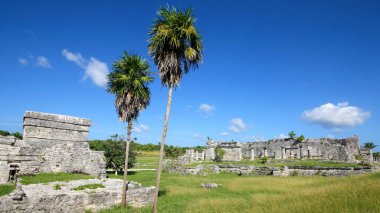 Meksika 'daki Tulum Tapınağı