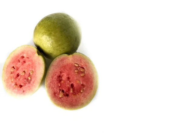 Photo Guava Fruit White Background — Stock Photo, Image