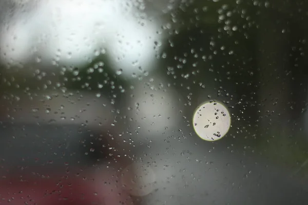 Dew Raindrop Windshield — Stock Photo, Image