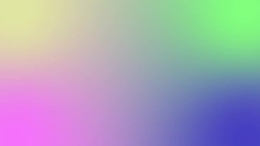 Animasyon Gökkuşağı Gradyan Arkaplan 4k