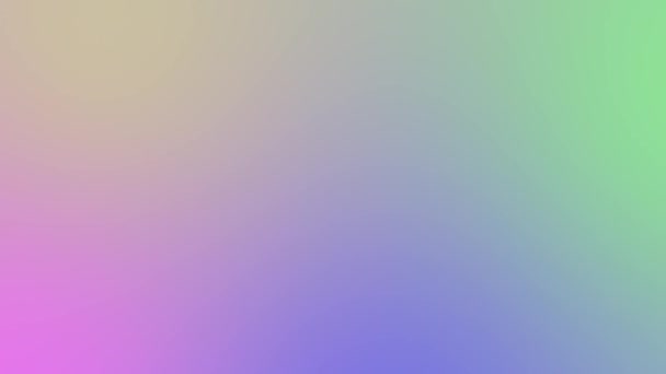 Animation Rainbow Gradient Background — Stock Video