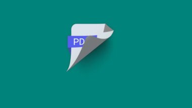 Basit canlandırma PDf dosyalarını değiştirir.