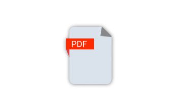 PDF dosya paylaşım animasyonu diyagramlar veya infografiklerle 1, 2, 3.