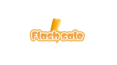 Üzerinde Flash Sale yazan bir video. Muhteşem ve zarif bir tasarım..