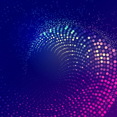 Büyük veri veya dijital dönüşüm teknolojisi konsepti, gelecekteki teknoloji arkaplanı grafiği