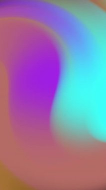 Görüntü arkaplanı, video tasarımı, baskılar ve yumuşak, renkli elementlere ihtiyaç duyan sanatsal projeler için uygun bulanık soyut gökkuşağı girdabı.