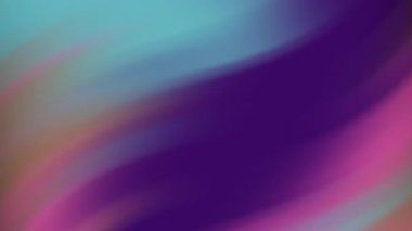 Soyut bulanık turkuaz girdaplar, mor ve pembe. Arka plan videoları, web videoları ve yaratıcı tasarım video projeleri için uygundur. Parlak ve modern.