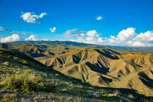 Hermosa Montaña Bajo Cielo Azul Armenia — Foto de Stock