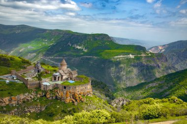Tatev Manastırı ve Ermenistan 'daki dağlar