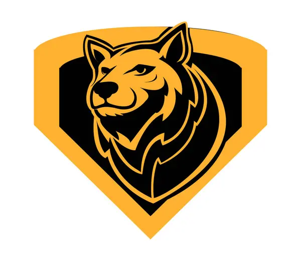 Basit ayı başı logosu tasarımı