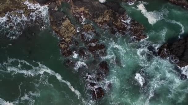 Vue Sur Drone Beauté Tanjung Karang Penganten Sur Plage Gebyuran — Video