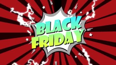 Kara Cuma yanıyor. Kara Cuma indirimli reklam videosu için tabela arka planı. Kara Cuma satışları için mükemmel bir video. 4k blackFriday satış animasyonu 4k. Kara Cuma alışverişi. Cuma satışları 4k