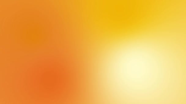 Красивая Абстрактная Концепция Градиента Горячих Цветов Анимация Желтоватым Фоном Градиента — стоковое видео