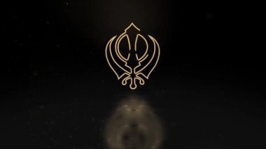 Guru Nanak animasyon videosu. arkaplan illüstrasyonu