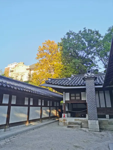 Seoul Zuid Korea Oktober 2022 Traditioneel Gebouw Van Unhyeongung Paleis — Stockfoto