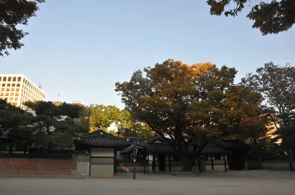 Seoul Coreia Sul Outubro 2022 Palácio Unhyeongung Calma Serena Cena — Fotografia de Stock