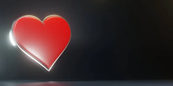 Άσσοι Παίζουν Κάρτες Καρδιές Σύμβολο Κόκκινα Χρώματα Που Απομονώνονται Στο — Φωτογραφία Αρχείου