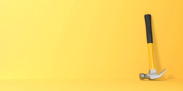 Мбаппе Желтом Фоне Копировальным Пространством Вид Спереди Минимальная Творческая Концепция — стоковое фото