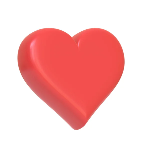 Тузы Играющие Карты Символизируют Сердца Красного Цвета Выделенные Белом Фоне — стоковое фото