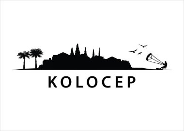 Kolocep, Hırvat Adası Panorama Skyline Manzarası