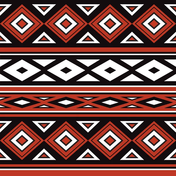 Seamless Pattern Peru South American Vector Graphic Tribal Native Design — Stock Vector