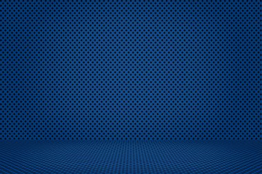 Noktalı mavi soyut arkaplan