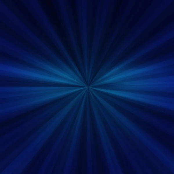 Fundo Abstrato Azul Com Raios Gradientes Luz Radial — Fotografia de Stock