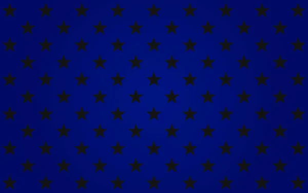 抽象的な青い背景と黒い星 — ストック写真