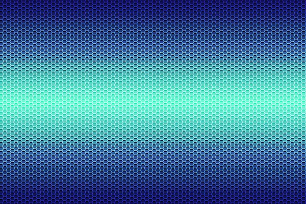 Abstrakt Blå Lutning Hexagon Mönster Bakgrund — Stockfoto