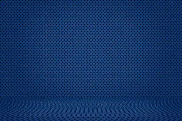 Modré Abstraktní Pozadí Tečkami — Stock fotografie