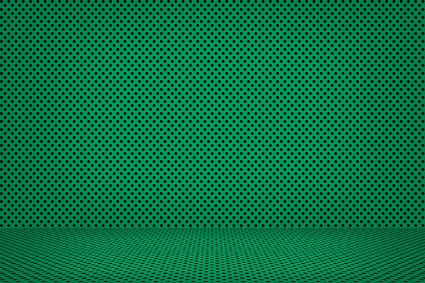 Abstraktní Zelené Pozadí Geometrickým Vzorem Pro Design — Stock fotografie