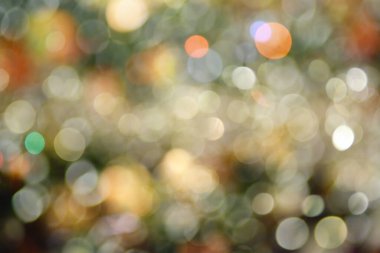 Bokeh ışıkları ile soyut arkaplan 