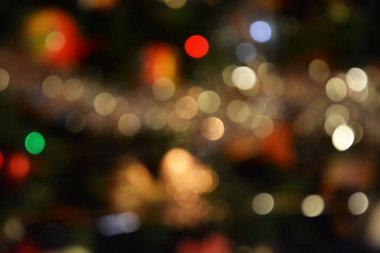 Bokeh ışıkları ile soyut arkaplan 